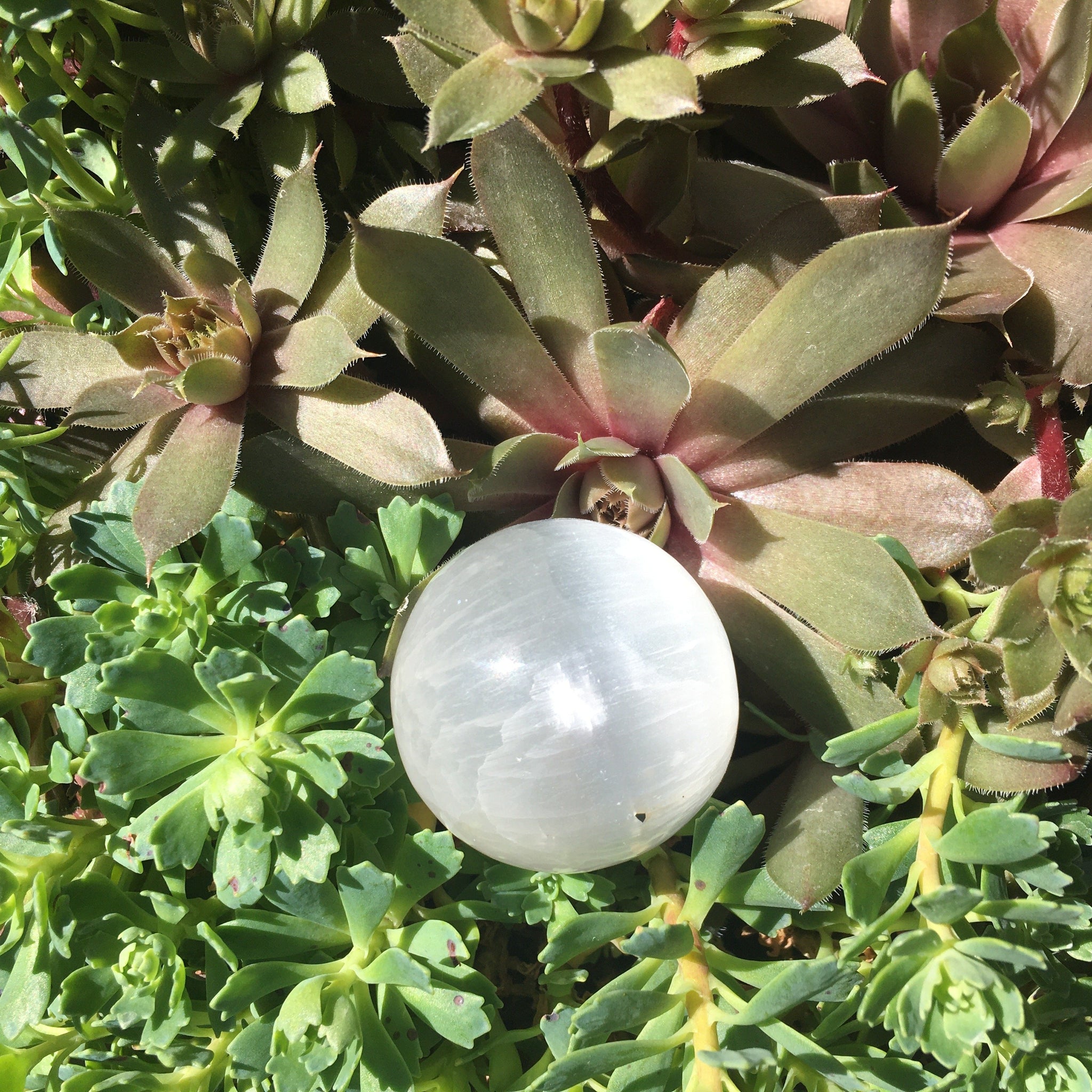 Selenite Sphere - Medium