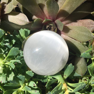 Selenite Sphere - Medium