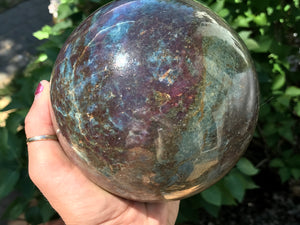 Ruby in Kyanite Sphere - Large