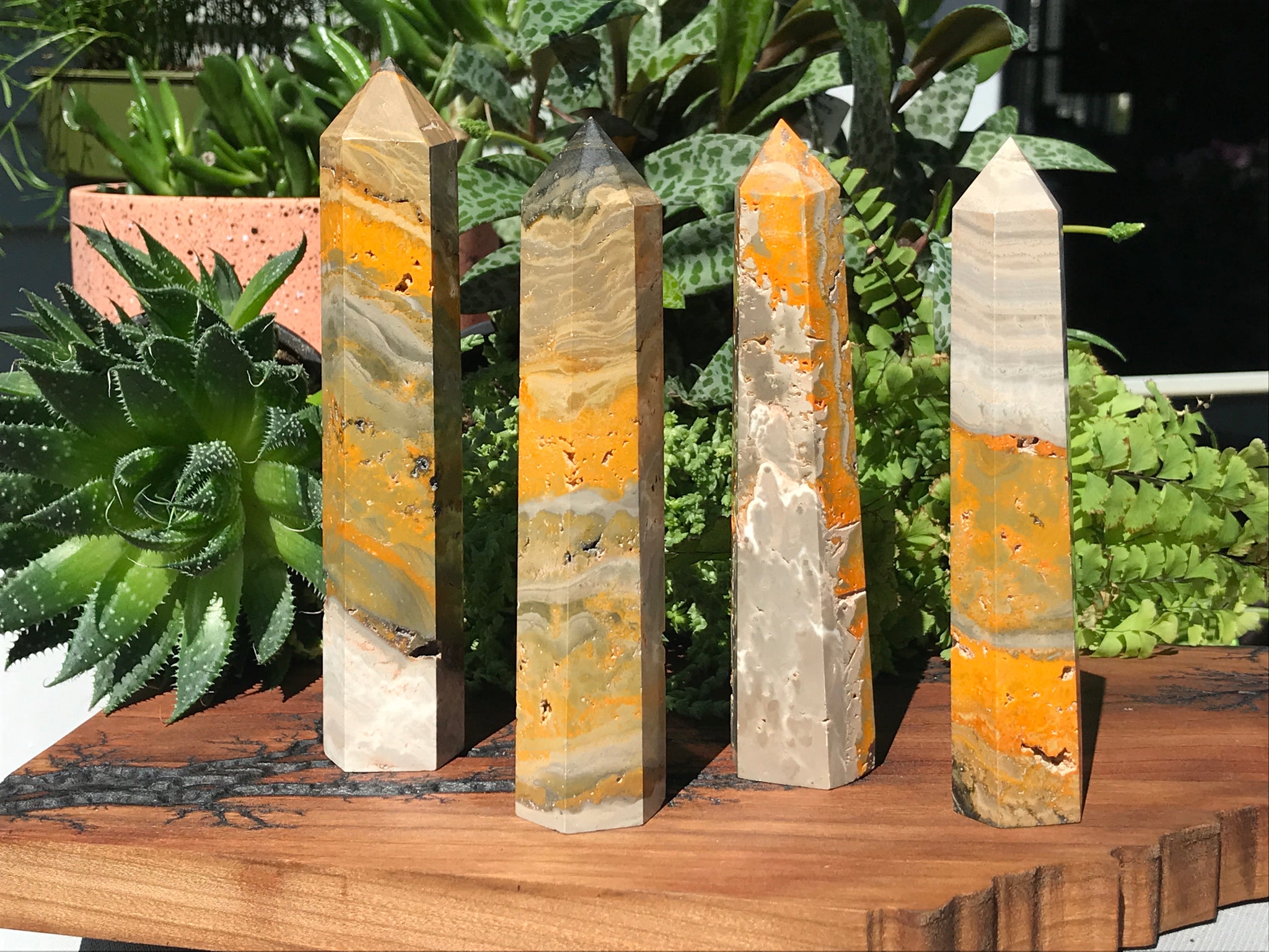 Bumble Bee Jasper Tower - Large