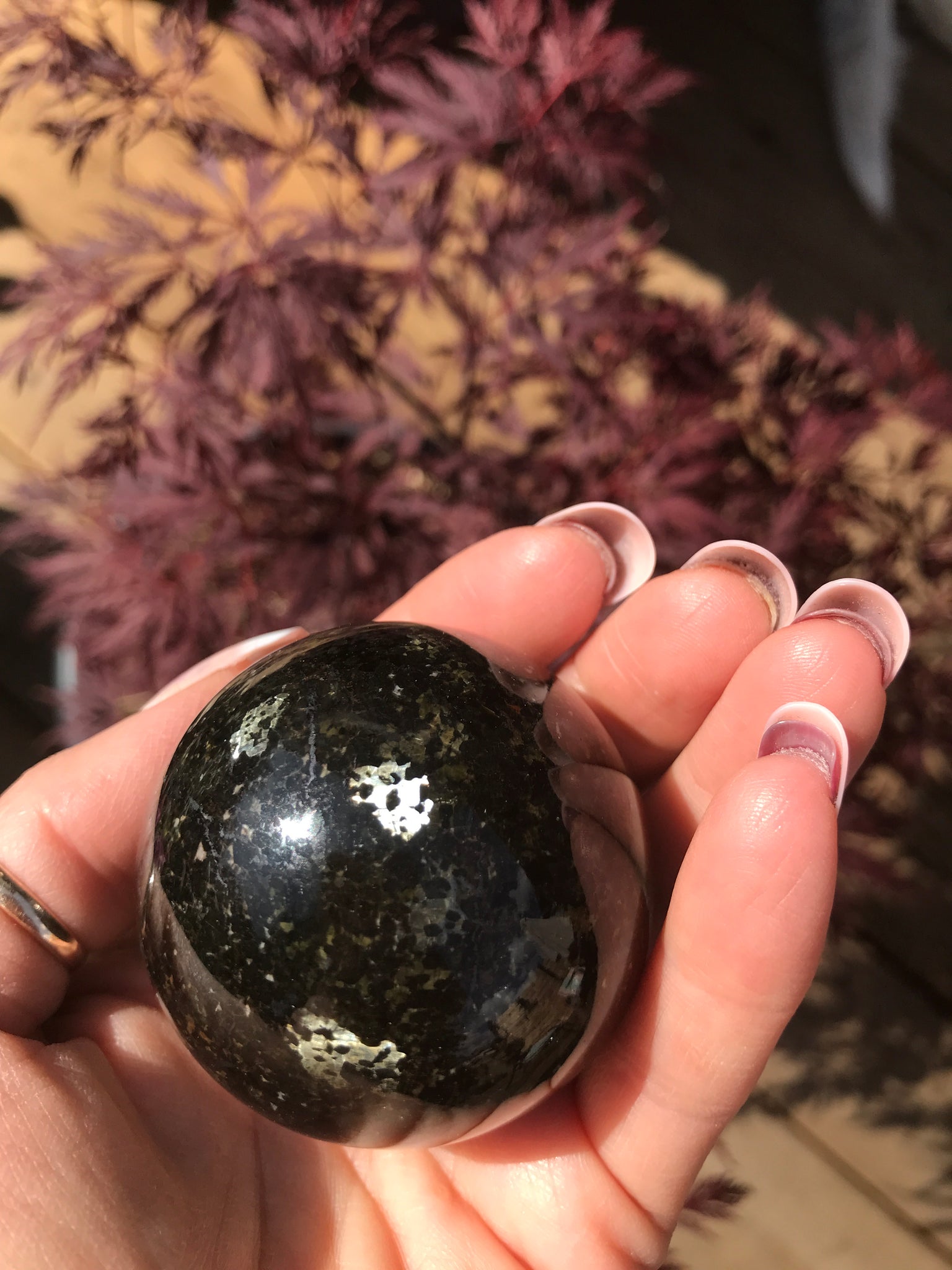 Coppernite Sphere - Medium