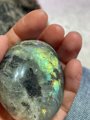 Labradorite Palm Stone